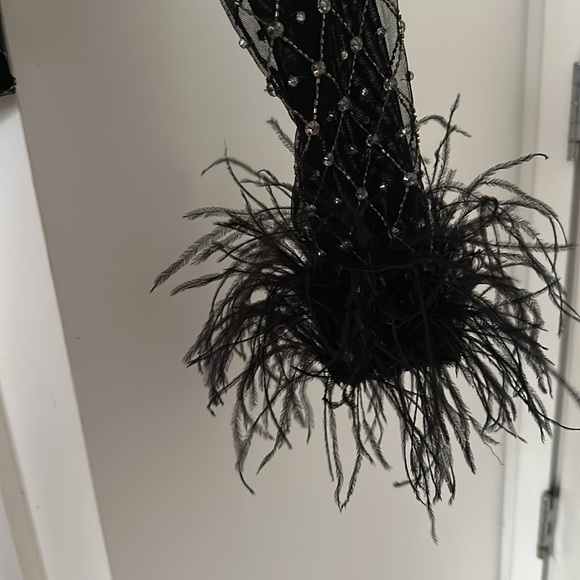 Alice and Olivia embelished feather top - Picture 4 of 7